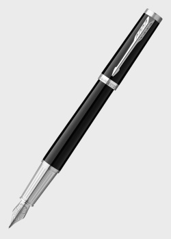 Перьевая ручка Parker Ingenuity Black Lacquer CT FP F, фото